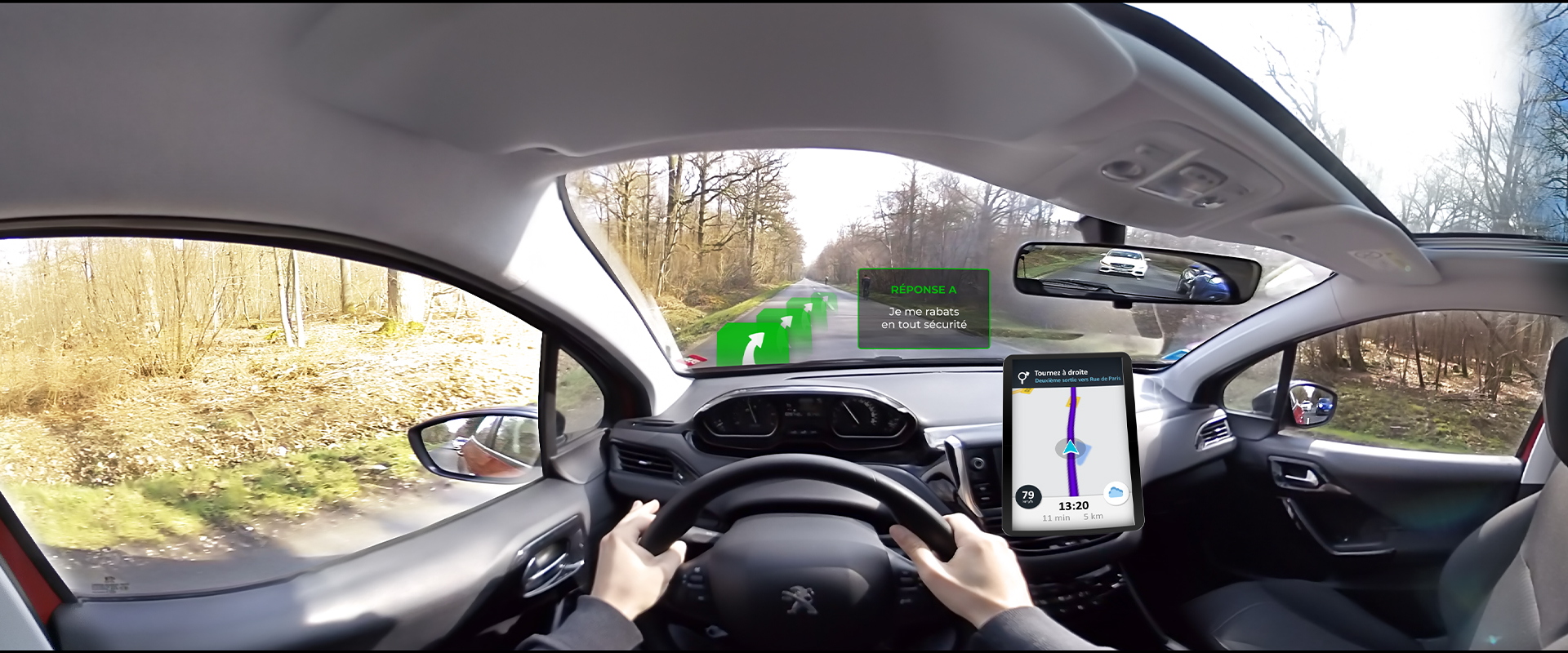 Sensibilisering VR - auto: verkeersrisico's
